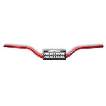 Imagem de Guidão Renthal Fatbar Médio 604 Carmichael, Vermelho