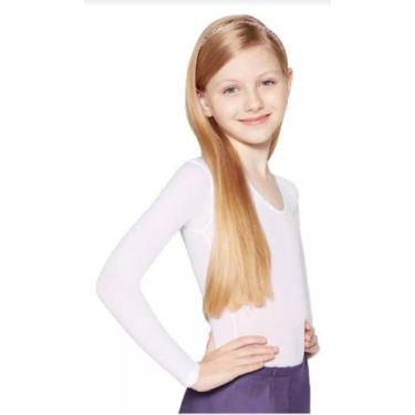 Imagem de Blusa Segunda Pele Infantil Manga longa Kids Lupo Fio 40, Branco, G