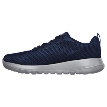 Imagem de Tênis masculino Go Walk Max-54601 Skechers, Navy/Gray, 12.5