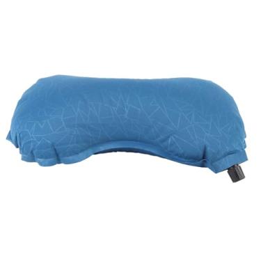 Imagem de Travesseiro Inflável, Travesseiro de Acampamento Ergonômico Confortável Com Bolsa de Armazenamento, Travesseiros Infláveis ​​compressíveis Ultraleves Travesseiros de Viagem (Azul)