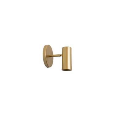 Imagem de Lustre Arandela Tubo Tubular Articulada Dourada 128 - ILUMINAMUNDO