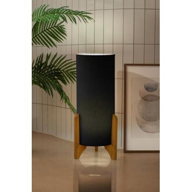 Imagem de Luminária de chão Vitoria para quarto sala Decoração Preto - Comprelar