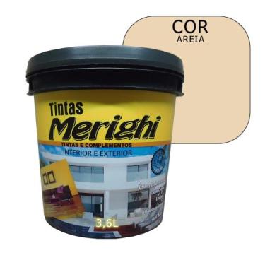 Imagem de Tinta de Parede Látex Standard 3,6Litros Cor Areia - Merighi