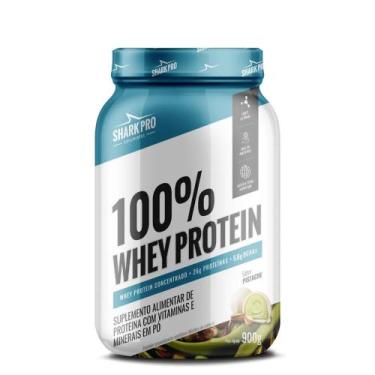 Imagem de 100% WHEY PROTEIN POTE 900g- Shark Pro - Shark Pro Suplementos, Pistac