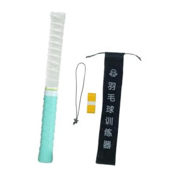 Imagem de Vaveren Badminton Racket Swing Trainer Badminton Swing Training Aid Lightweight com Bolsa de Transporte Confortável de Treinamento de Grip