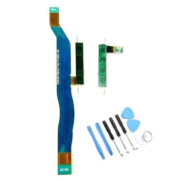 Imagem de Conjunto completo de cabos flexíveis de antena para Samsung Galaxy Note 20 5G SM-N981U 5G antena de sinal cabo flexível conector de fita módulo de substituição de peças, com kit de ferramentas