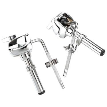 Imagem de menolana TOM TOM DRUM, Acessório de percussão de peças de bateria, suporte de montagem de rack ajustável robusta, suporte para jogador, férias, festa, festa, Par