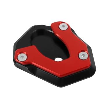 Imagem de PIKPOP Extensão de almofada de suporte para Z900 Z900RS Z650, substituição de acessórios de suporte de placa de suporte de pé lateral para Kawasaki Z650 Z900 Z900RS 2017-2024 2023 2022 2021 2020 2019