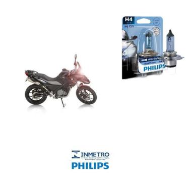 Imagem de Lâmpada Philips BlueVision H4 p/ BMW 650 GS 2010-13