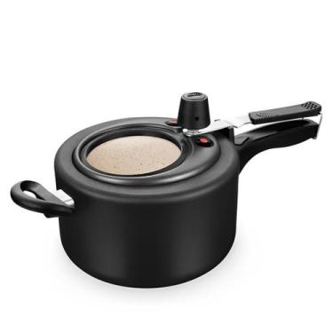 Imagem de Panela de Pressão com Visor Superior 20cm 3,0L Preto/Bege 6028 Mta, 60