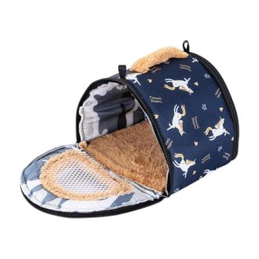 Imagem de Portador de animais pequenos, bolsa de porta -animais | CAGAS DE ENTRADO CORRIE DE HEDEHOG NEMI-ENCLOSIDO | Gaiola de viagem hamster de pacote de transporte para ratos chinchilas