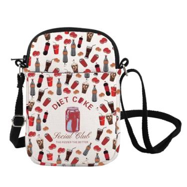 Imagem de Bolsa tiracolo para bebidas, presente para amantes de bebidas gaseificadas, adicto, bolsa mensageiro, vodka, bebedor, presente, Co Club Full B