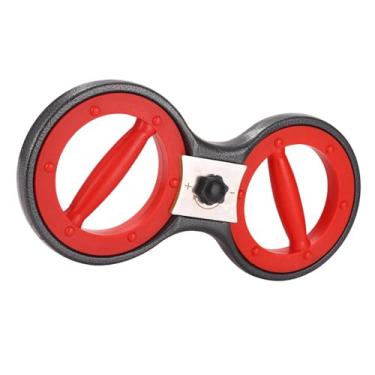 Imagem de rockible Equipamento de treino do braço da máquina rotadora para treinamento do braço de treinamento de força do boxe Exercício do antebraço, fortalecedor para, Vermelho