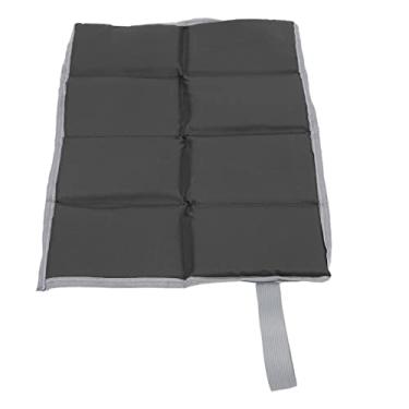 Imagem de Almofada de Piquenique de 3 Camadas e Ao Ar Livre Com Enchimento Confortável de Algodão Pérola e Design Conveniente de 8 Lados e (Verde) (Marrom) (Azul) (Vermelho) (Roxo) (Preto)