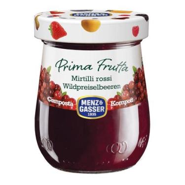 Imagem de Geleia de Mirtilo Vermelho Prima Frutta Menz&Gasser 340g