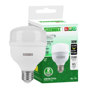 Imagem de Lâmpada High Led 50W Bivolt E27 4000K Luz Neutro Taschibra