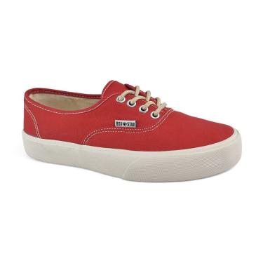 Imagem de Tênis Box 200 BX2027  Plataforma Feminino Vermelho