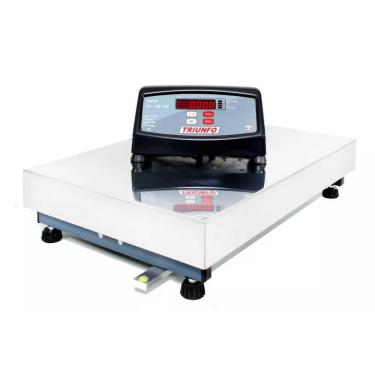 Imagem de Balança Plataforma Dupla Escala 150/300kg Sem Coluna plt 150/300 Slim Bivolt - Triunfo