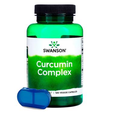 Imagem de Curcumina Complex Swanson com Bioperine 120Cap