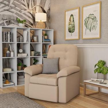 Imagem de Poltrona Retrátil e Reclinável Estoril Macchiato