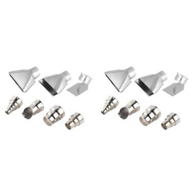Imagem de 14 Peças 35-40mm Kit de Bico de Pistola de Calor Acessórios de Estação de Solda de Ar Quente para Trabalhos de Reparo