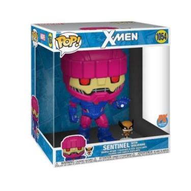 Imagem de Funko Pop! Jumbo: Boneco de vinil exclusivo X-Men Sentinela com Wolverine