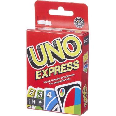 Imagem de Uno Jogo de Cartas Games Express Mattel JDF56