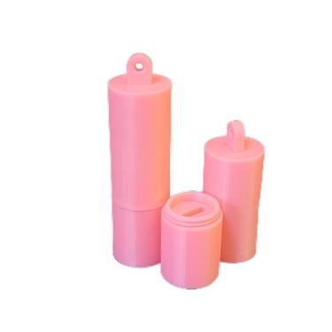 Imagem de Znet3D Suporte para frasco de colírio de bolso e estojo de transporte - comporta um (1) frasco de colírio de uso único - perfeito para carregar no bolso, bolsa/embreagem, bolsa escolar - dois (2