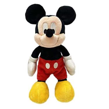 Imagem de Pelúcia Disney Mickey Mouse 20cm - Fun F0077-2 / F0088-6