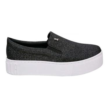 Imagem de Tênis Slip On Santa Lolla Flatform Galaxxy Brilho