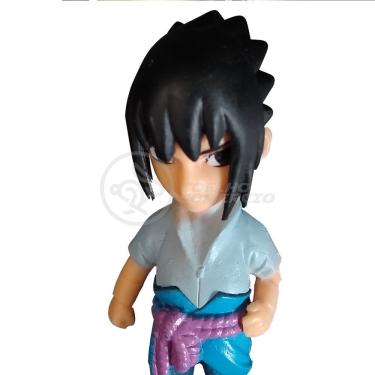 Imagem de Boneco Action Figure Miniatura Sasuke Uchiha Naruto