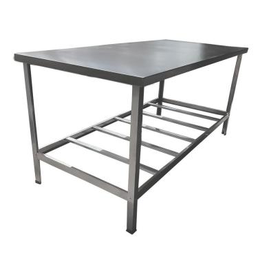 Imagem de Mesa De Manipulação Inox Cefaz 190x90cm Msi-10