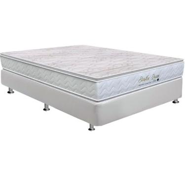Imagem de Cama Box Casal: Colchão Molas Ensacadas Orthoflex Starflex Dream New + Base White(138X188)