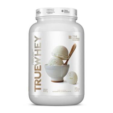 Imagem de True Whey Protein Isolado Fior Di Latte 837g - True Source, Fior Di La