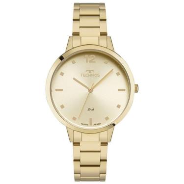 Imagem de Relógio Technos Feminino Dress Dourado - 2035nbe-1x