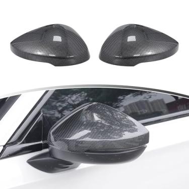 Imagem de YINGTUU Capa protetora para espelho lateral retrovisor para Honda 11ª geração Civic 2022-2024 acessórios externos (com seta)