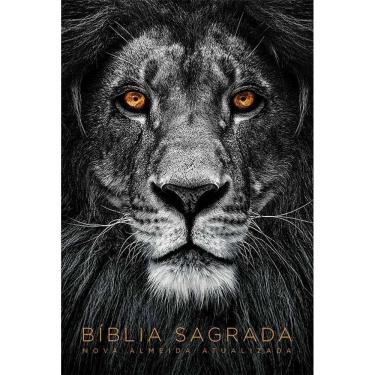 Imagem de Bíblia NAA Leão Cinza