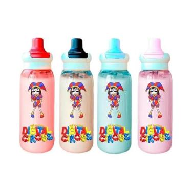 Imagem de Copo De Palha Digital De Circo À Prova De Vazamento De 700 ML Para Esp