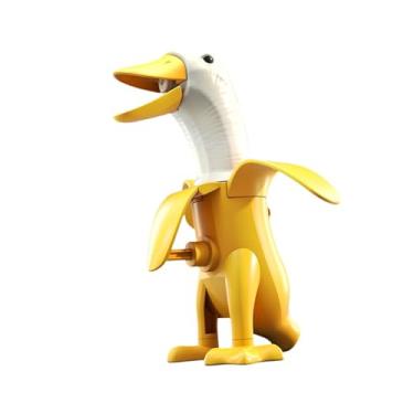 Imagem de menolana Brinquedo aquático de desenho animado em forma de pato banana brinquedo de spray de água portátil resistente brinquedos de luta de praia, Amarelo