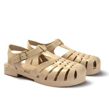 Imagem de Sandália Feminina Aranha Fivela Ajustável Dia a Dia Retrô-Feminino