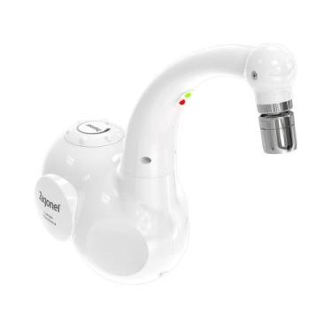 Imagem de Torneira Elétrica Zagonel Lumen de Parede Branca, 220V - 5500W