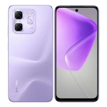 Imagem de Smartphone Infinix Hot 50i 8GB RAM 256GB câmera 48MP, 4G – Tela 6.7`` 120Hz, Celular Gamer, Purple