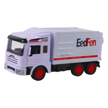 Imagem de simhoa Cofrinho em Formato de Caminhão com Efeitos Sonoros, branco