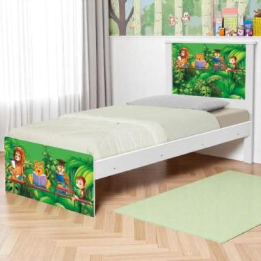 Imagem de Bi Cama Juvenil Zap Safari com Colchões - Mais de Casa