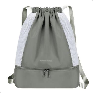 Imagem de Mochila Feminina Saco Com Cordão Treino Beach Tenis Fitness - 20V, Uni