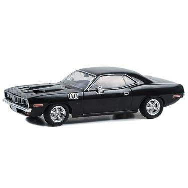 Imagem de 1971 Plymouth Barracuda Black John Wick: Chapter 4" (2023) Movie Hollywood Series 1/43 Diecast Model Car by Greenlight 86641