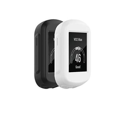 Imagem de NOVIIML ack) Protective Cover Compatible with Garmin Edge 130 (Plus) Silicone Case Accessory (Black + White)