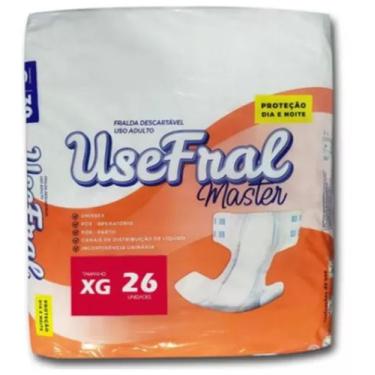 Imagem de Fralda Geriátrica Descartável UseFral Tamanho XG - 26 Unidades