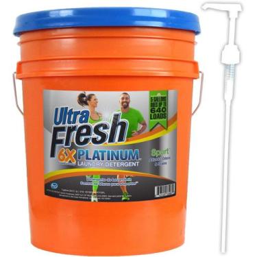 Imagem de Detergente líquido para roupa Ultra Fresh 18.9L 6X Platinum