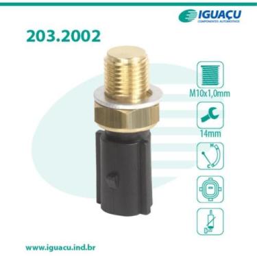 Imagem de Sensor de temperatura de água Volkswagen Pointer 1994 a 1997 - IGUAÇU